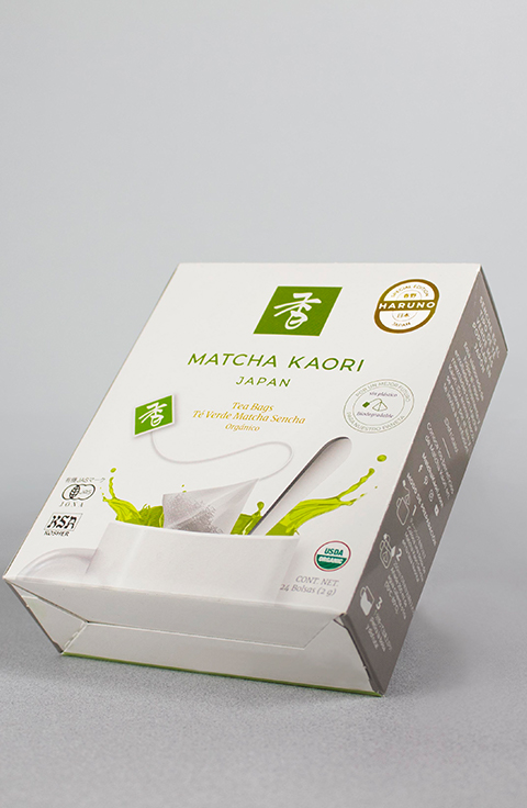 Identidad de marca de té japonés
